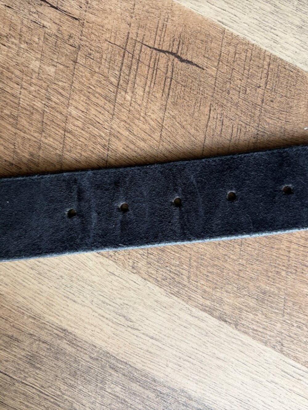 Vintage Linea Pelle Mira K Italian Leather Suede Applique Belt - Woman's Small - Picture 4 of 12
